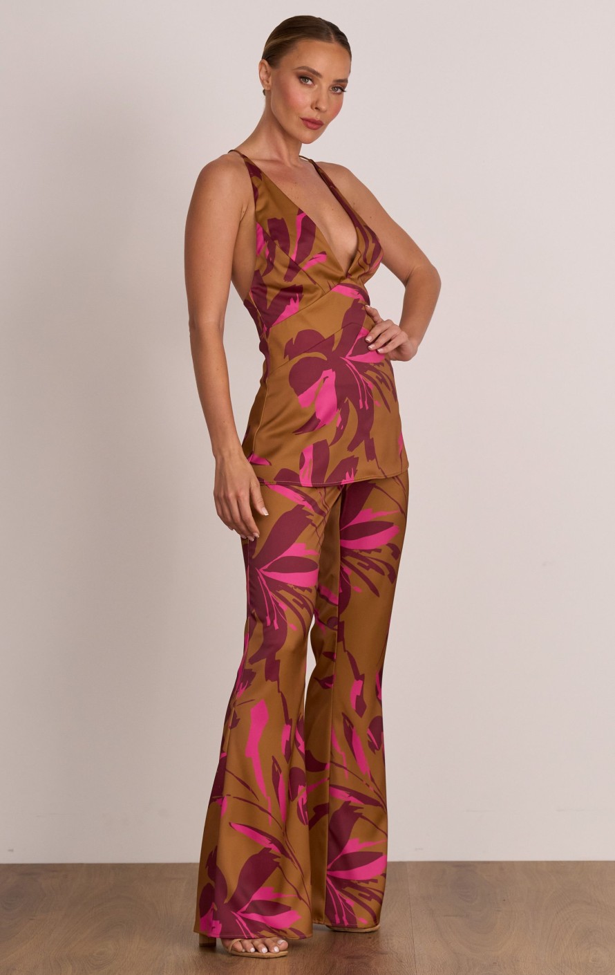 Sets PASDUCHAS | Ablaze Flare Pant Butterscotch