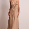 Dresses PASDUCHAS | Luminous Slip Midi Sand