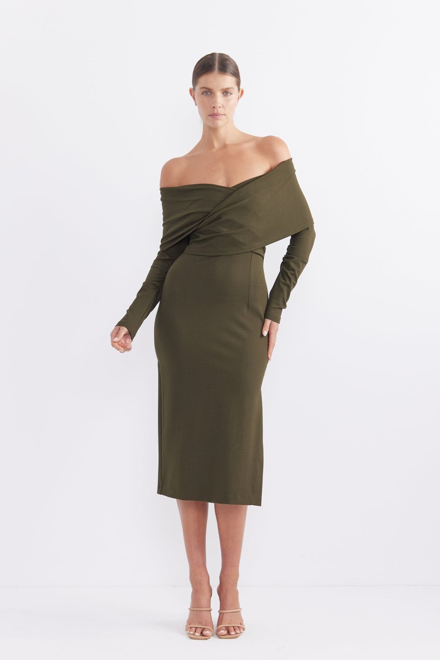 Dresses PASDUCHAS | Zodiac Midi Olive