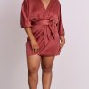 Dresses PASDUCHAS | Florence Wrap Dress Rose