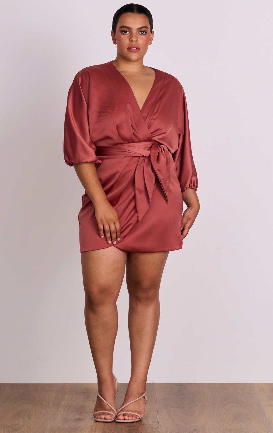 Dresses PASDUCHAS | Florence Wrap Dress Rose