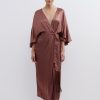 Dresses PASDUCHAS | Moda Wrap Midi Choc Berry