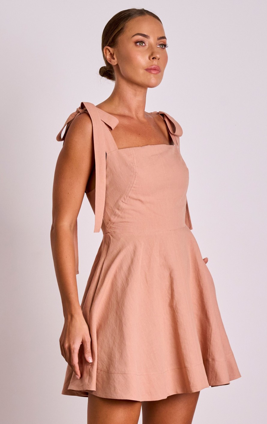 Dresses PASDUCHAS | Cora Mini Dress Amber