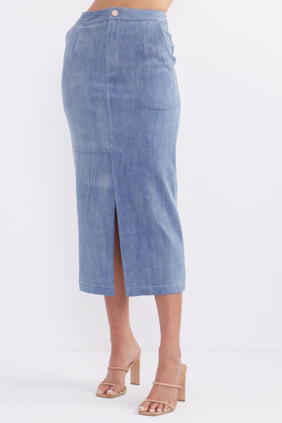 Sets PASDUCHAS | Caliente Midi Skirt Wash Out