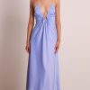 Dresses PASDUCHAS | Luminous Slip Midi Periwinkle