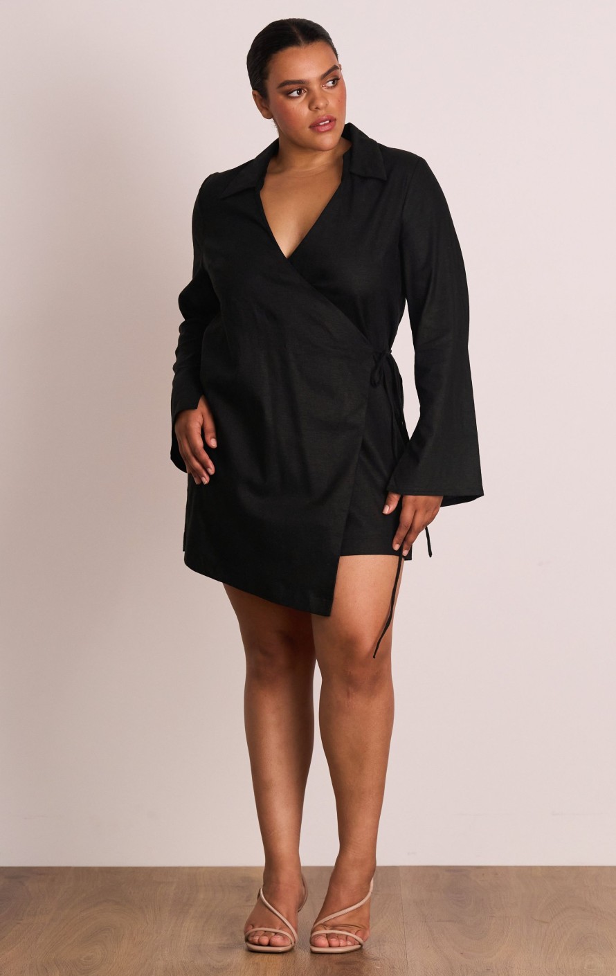 Dresses PASDUCHAS | Joyride Wrap Dress Black