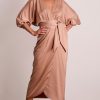 Dresses PASDUCHAS | Florence Wrap Midi Blush