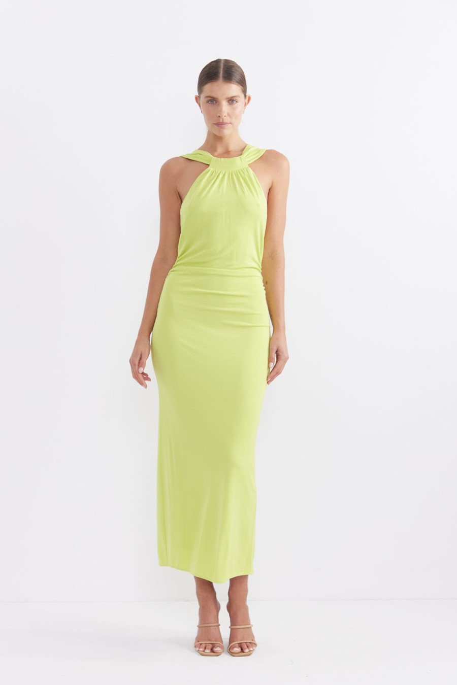 Dresses PASDUCHAS | Lightburst Column Midi Fizz