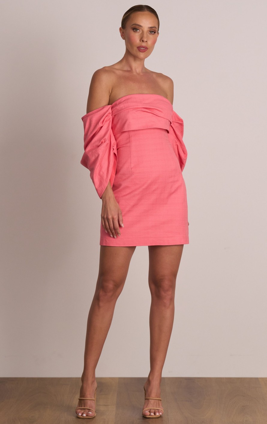 Dresses PASDUCHAS | Platinum Party Dress Punch Pink