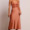 Dresses PASDUCHAS | Pinnacle Slip Midi Cinnamon