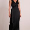 Dresses PASDUCHAS | Dreamland Wrap Midi Black