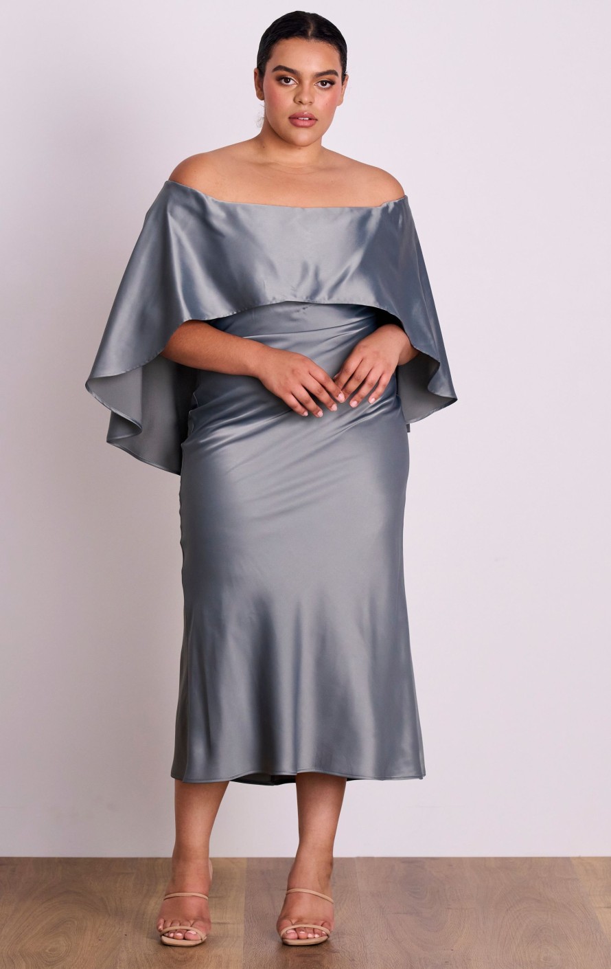 Dresses PASDUCHAS | Florence Shoulder Midi - Pre Order Sage