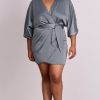 Dresses PASDUCHAS | Florence Wrap Dress Sage