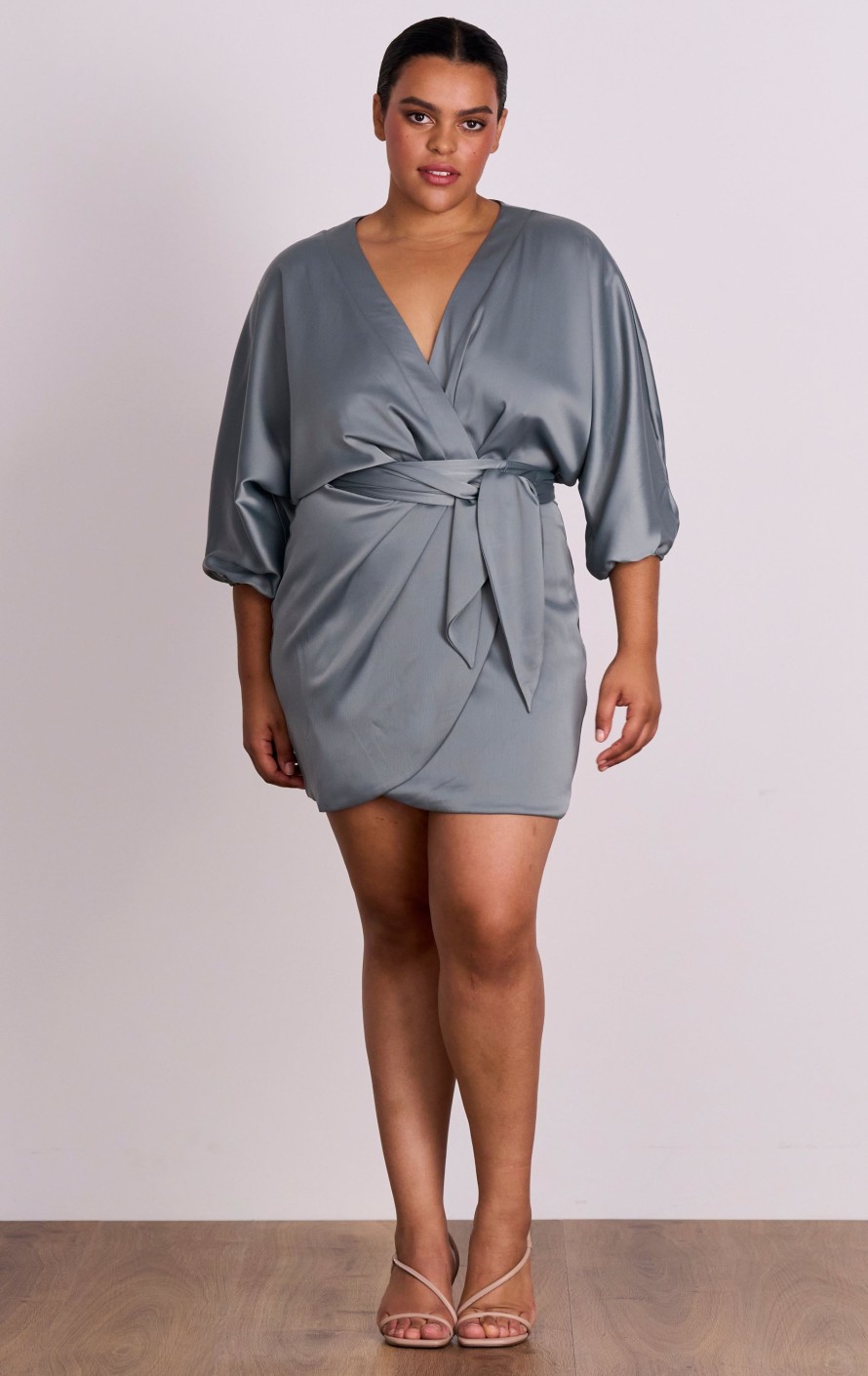 Dresses PASDUCHAS | Florence Wrap Dress Sage