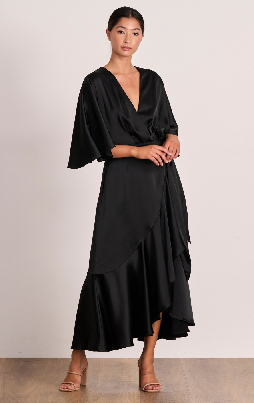 Dresses PASDUCHAS | Seeker Cape Midi Black