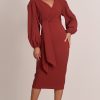 Dresses PASDUCHAS | Ace Drape Midi Sienna