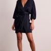 Dresses PASDUCHAS | Florence Wrap Dress Navy