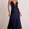 Dresses PASDUCHAS | Florence Slip Midi Navy