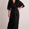 Dresses PASDUCHAS | Florence Wrap Midi Black