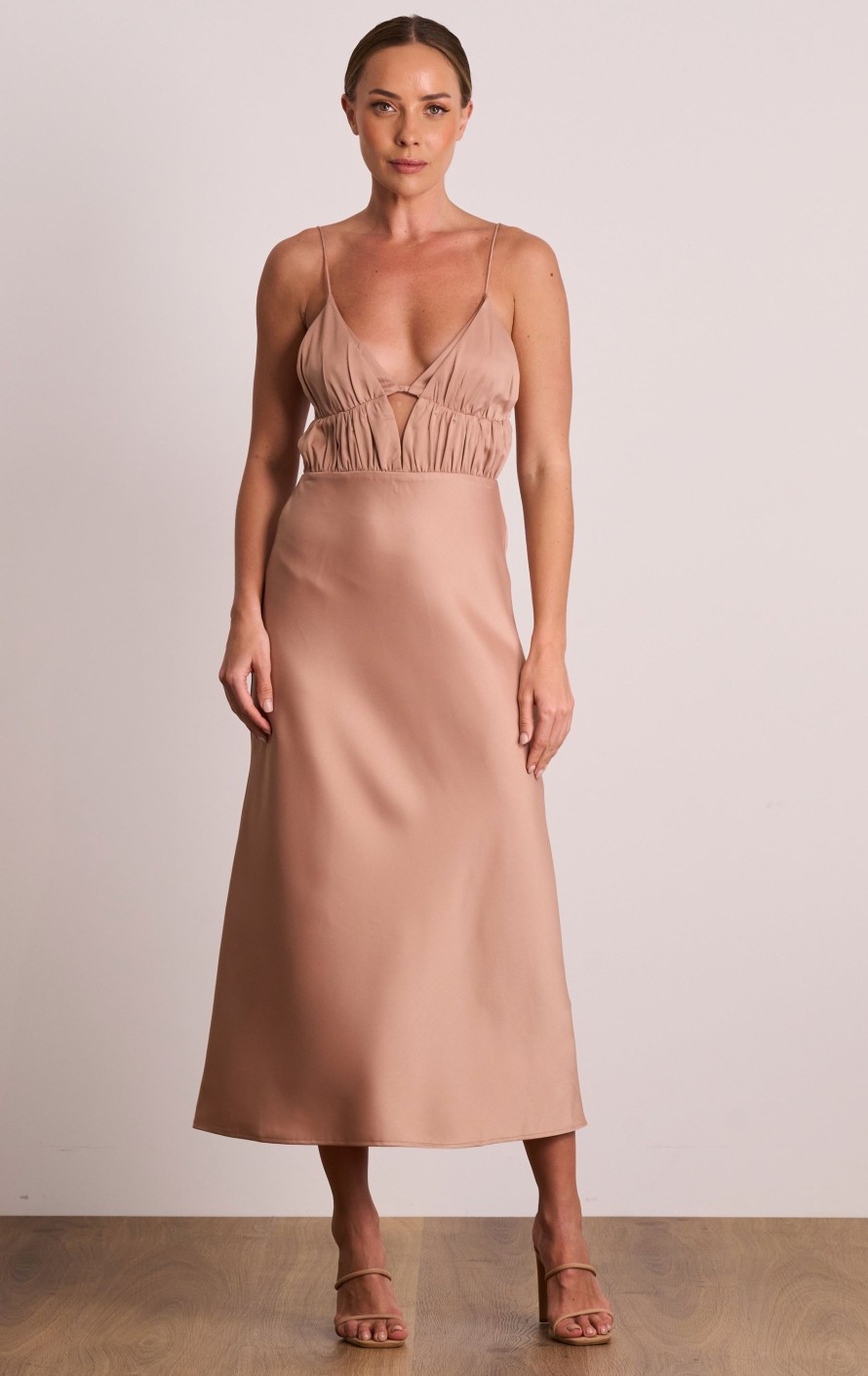 Dresses PASDUCHAS | Florence Slip Midi Blush