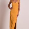 Dresses PASDUCHAS | Sabine Panelled Midi Passionfruit