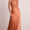 Dresses PASDUCHAS | Florence Slip Midi Caramel