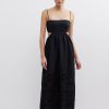 Dresses PASDUCHAS | Bonita Flared Midi - Pre Order Black