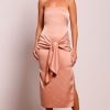 Dresses PASDUCHAS | Molten Sheath Midi Dress Blush