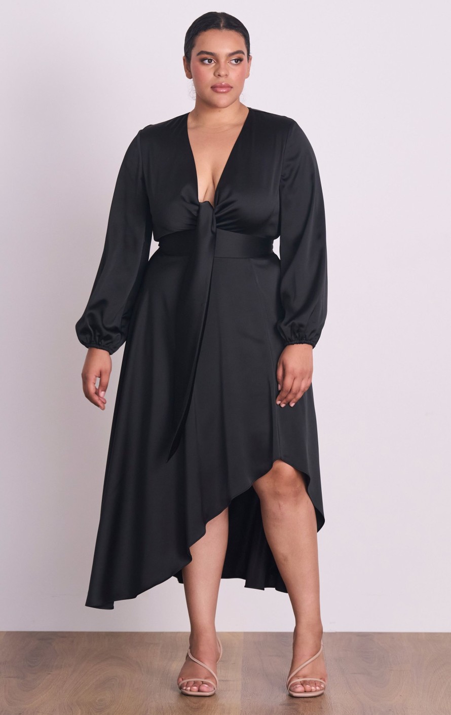 Dresses PASDUCHAS | Florence Tie Midi Black