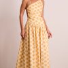 Dresses PASDUCHAS | Shelley Asymmetry Midi Sunshine